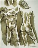 Untitled - M F Husain - Spring Auction 2005