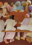 Last Supper - Krishen Khanna - Spring Auction 2005