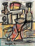 Untitled - F N Souza - Auction May 2006