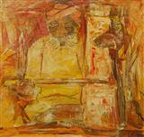 Remembering a Langa in Jodhpur  - Krishen Khanna - Auction May 2006