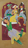 Untitled - M F Husain - Modern Evening Sale | Mumbai, Live