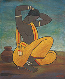 Untitled - Jamini Roy - Modern Evening Sale | Mumbai, Live