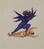 Untitled - Manjit Bawa - Modern Evening Sale | Mumbai, Live