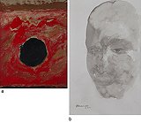 a) Bindu, Akash- Dharti b) Untitled - S H Raza & Akbar Padamsee - Modern Evening Sale | Mumbai, Live