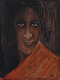 Untitled (Kadambari Devi) - Rabindranath Tagore - Modern Evening Sale | Mumbai, Live