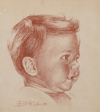 Untitled - Bikash Bhattacharjee - Works on Paper Online Auction