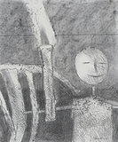 Untitled - Ganesh Pyne - Works on Paper Online Auction