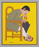 Untitled - Lalu Prasad Shaw - Works on Paper Online Auction