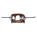CARVED TRADITIONAL PALANQUIN -   - The Design Sale