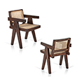 OFFICE ARMCHAIR, PIERRE JEANNERET - The Design Sale