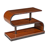 ART DECO CURVED COFFEE TABLE -   - The Design Sale