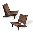 SCANDINAVIAN - INFLUENCED LOUNGE CHAIR - The Design Sale