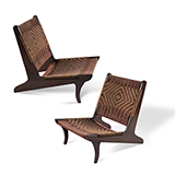 SCANDINAVIAN - INFLUENCED LOUNGE CHAIR -   - The Design Sale