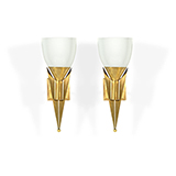 ART DECO WALL SCONE -   - The Design Sale