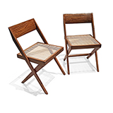 LIBRARY CHAIR, PIERRE JEANERRET -   - The Design Sale