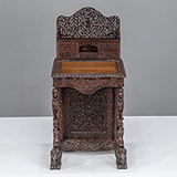 CARVED DAVENPORT DESK -   - The Design Sale