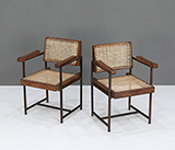 CHAIR WITH METAL FRAME -   - The Design Sale