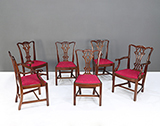 CHIPPENDALE-STYLE DINING CHAIRS -   - The Design Sale