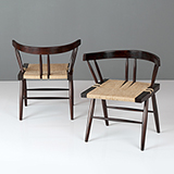 GRASS-SEATED CHAIR, GEORGE NAKASHIMA -   - The Design Sale