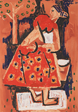Untitled - K G Subramanyan - WORKS ON PAPER