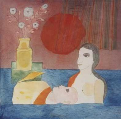 Dream of a Flower Pot and Flag