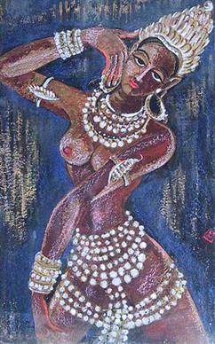 Dancing Girl with Jewels