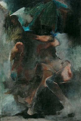 Blind Love in the Rain