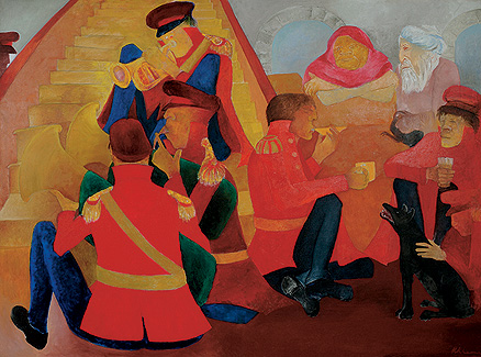 Lalaji and his Brass at Gyaniji`s Dhhaba