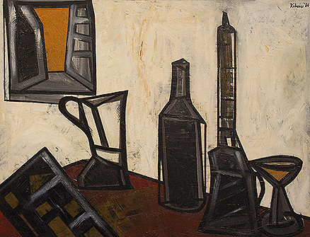 Still Life with Domino Box