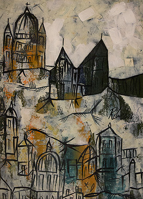 Untitled (Landscape with Dome)