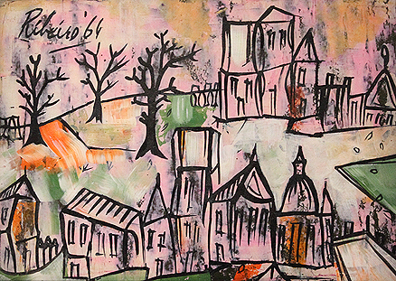 Untitled (Pink Landscape)