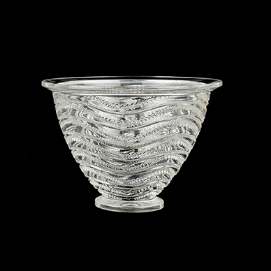 'ANNECY' CRYSTAL VASE BY RENÉ LALIQUE