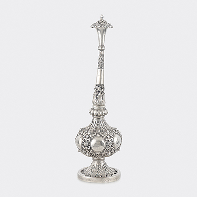 'GULABDAANI' OR ROSE WATER SPRINKLER BY OOMERSI MAWJI & CO.