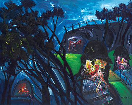 Monsoon at Assi Ghat