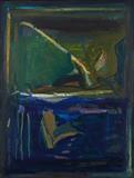 Night - S H Raza - Raza: The Bindu and Beyond