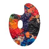 Artist Palette - S H Raza - Raza: The Bindu and Beyond