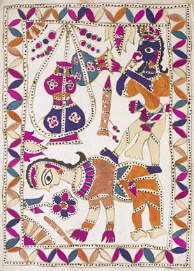 Untitled (Madhubani Painting)