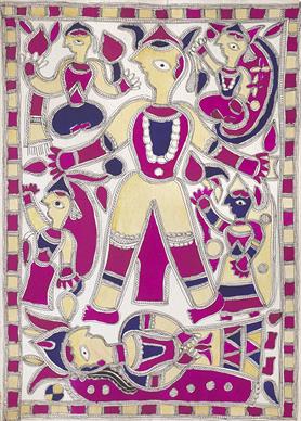 Untitled (Madhubani Painting)