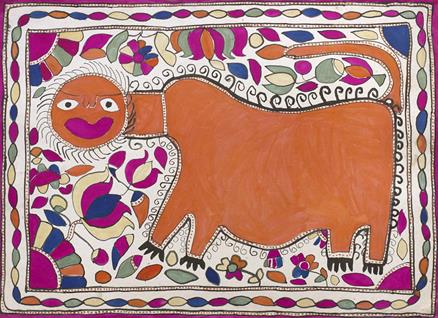 Untitled (Madhubani Painting)