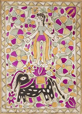 Untitled (Madhubani Painting)