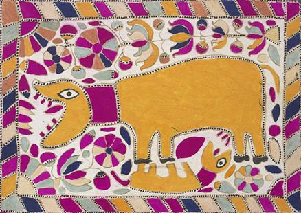 Untitled (Madhubani Painting)