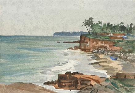 The Cliff Behind Manthara Temple, Kappil, Varkala