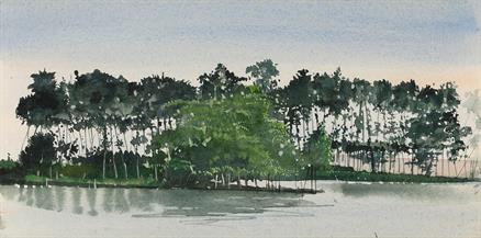 Kappil Lake, Varkala, Kerala