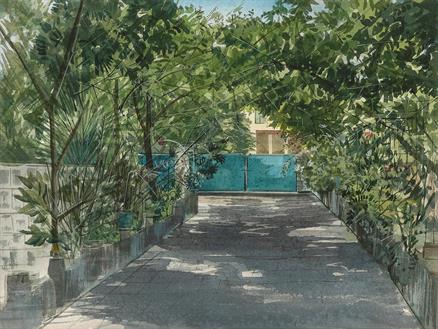 Driveway Home, Attingal, Kerala