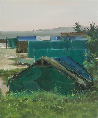 Fishermen‘s Hut, Paravoor Beach, Kerala