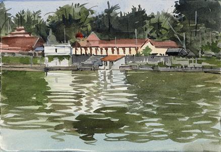 Temple Tank, Varkala, Kerala