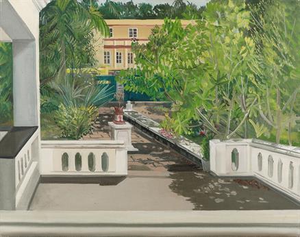 View From Reading Room, Attingal, Kerala