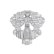 AN EXCEPTIONAL ART DECO CRYSTAL AND DIAMOND BROOCH BY MELLERIO DITS MELLER - Fine Jewels and Silver
