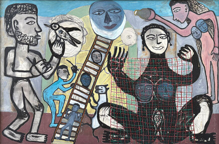 Man Woman and Family