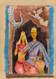 Untitled  - M F Husain - From Classical to Contemporary